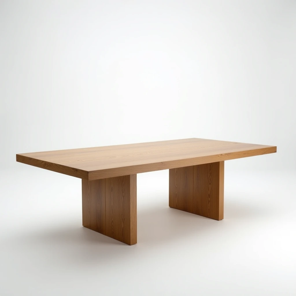 Eleganter Esstisch aus Eiche