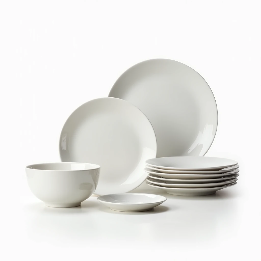 Keramik Geschirrset für 4 Personen