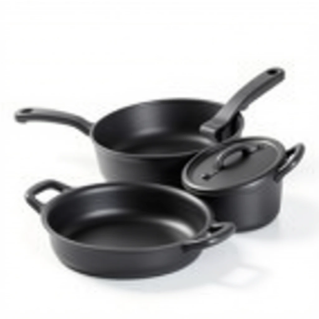 Kochgeschirr Set aus Gusseisen