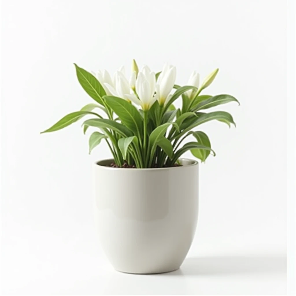 Eleganter Keramikblumentopf