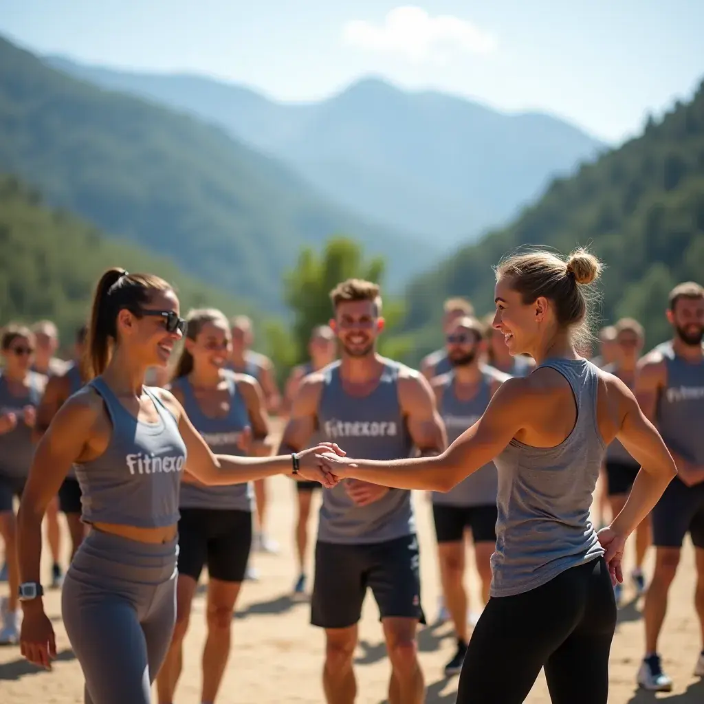 Modern office environment